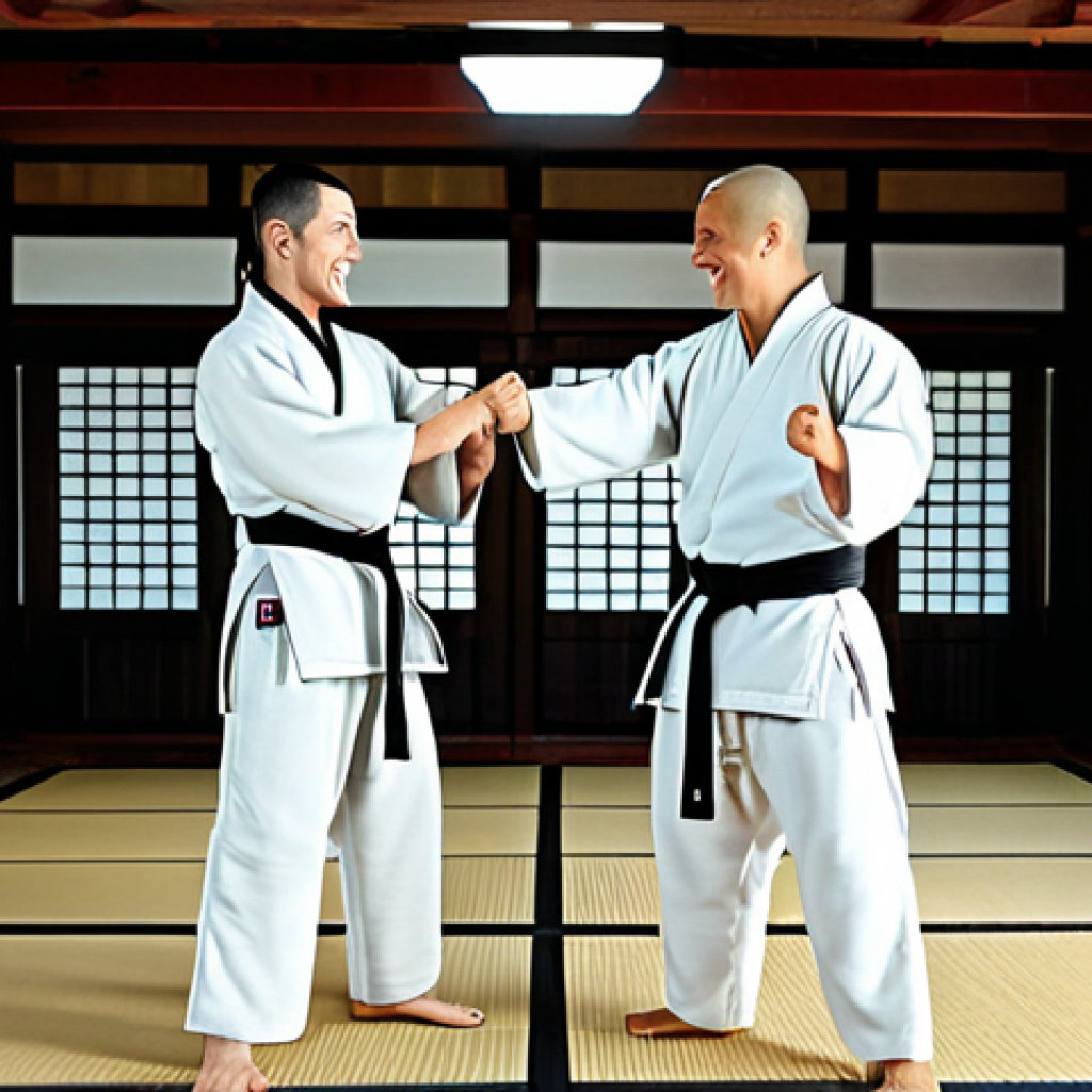 **

"Kai and Jay, fully clothed in their ninja uniforms, high-fiving in a dojo. Kai has a determined expression; Jay is smiling brightly. Training equipment is visible in the background. Safe for work, appropriate content, family-friendly, perfect anatomy, correct proportions, well-formed hands, professional illustration."

**