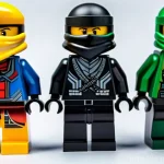 닌자고 악당들의 비극적 배경 - Here are three image generation prompts in English, inspired by the provided text about Ninjago vill...